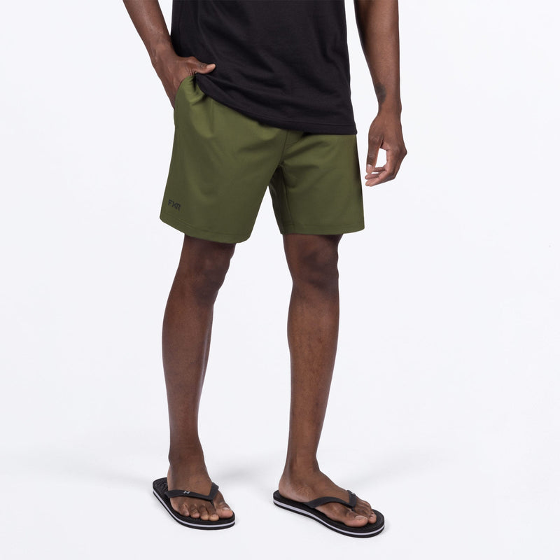 Chargez l'image dans la visionneuse de la galerie, Beach_Short_M_Moss_252115-_7900_front
