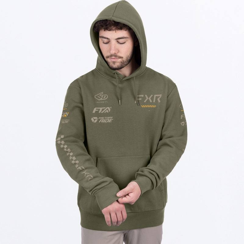 Chargez l'image dans la visionneuse de la galerie, MStackCottonPullover_Hoodie_MossStone_SKU_261186-_7917_Extra4
