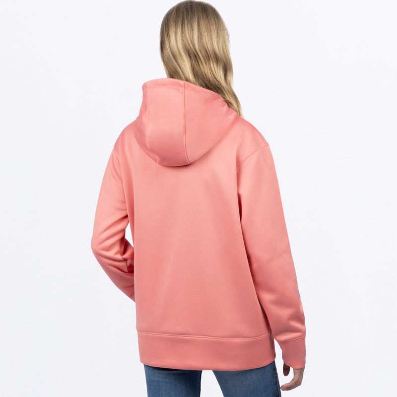 Chargez l'image dans la visionneuse de la galerie, BroadcastTechPO_Hoodie_Y_MutedMelonWhite_241504-_9310_back
