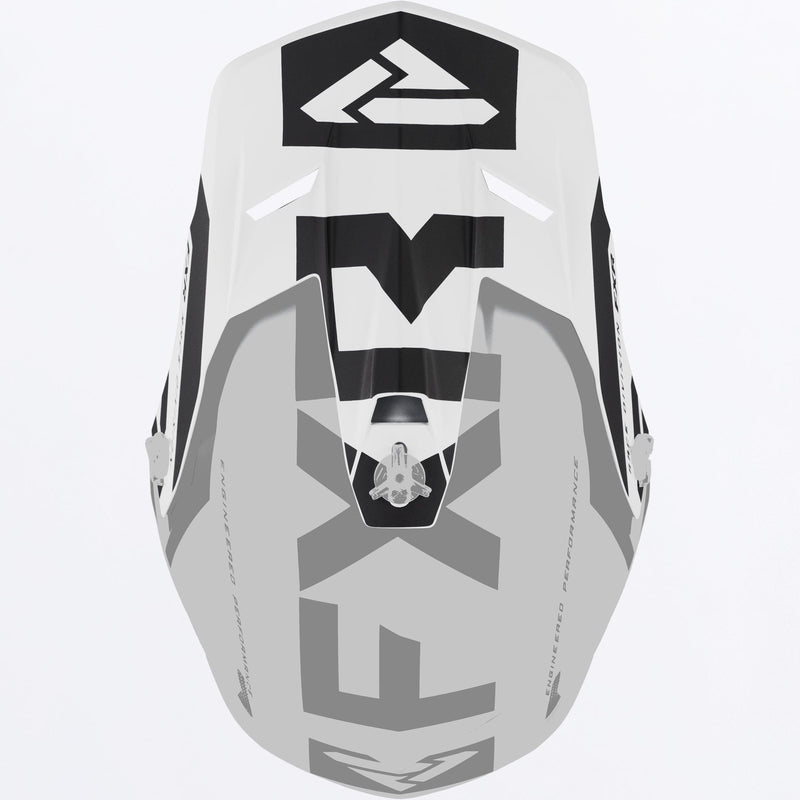 Chargez l'image dans la visionneuse de la galerie, ClutchEvoLE_HelmetPeak_WhiteBlack_221729-_0110_front
