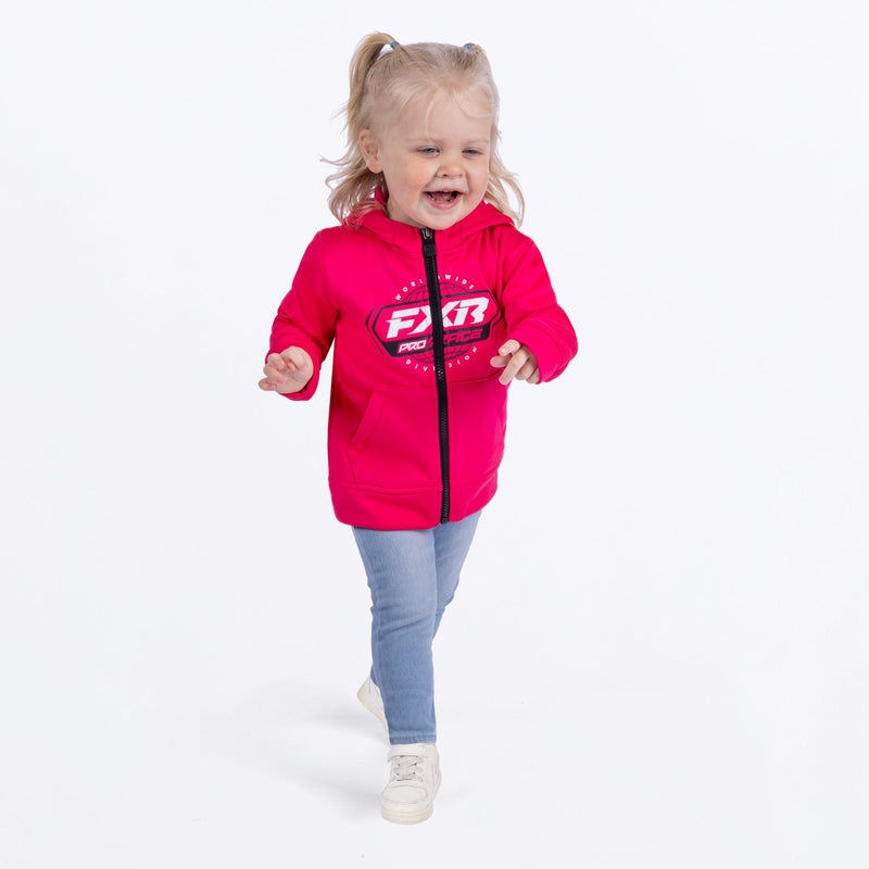Chargez l'image dans la visionneuse de la galerie, Toddler_RaceDiv_TechZip_Hoodie_Y_Razz_251503-_2800_Fullbody
