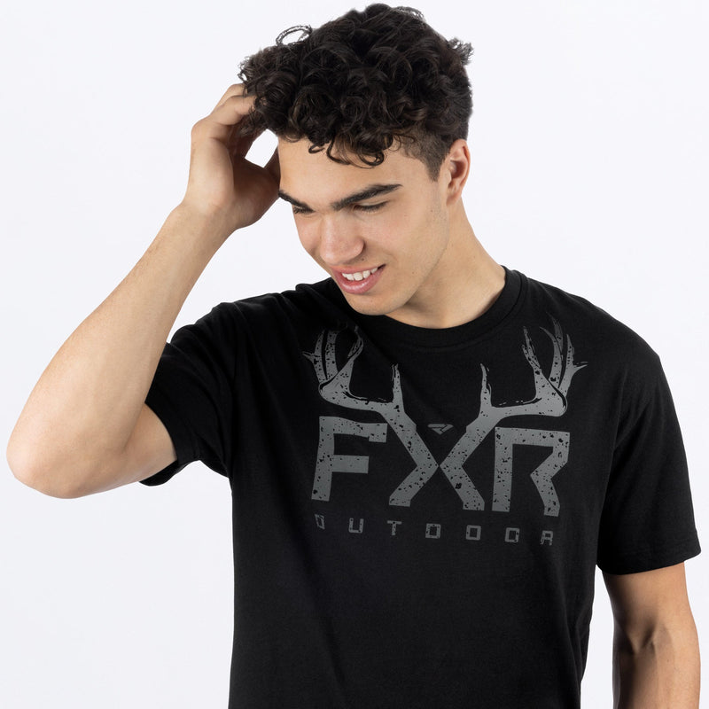 Chargez l'image dans la visionneuse de la galerie, Antler_Prem_Shirt_M_BlackGrey_241320_1005_Side2
