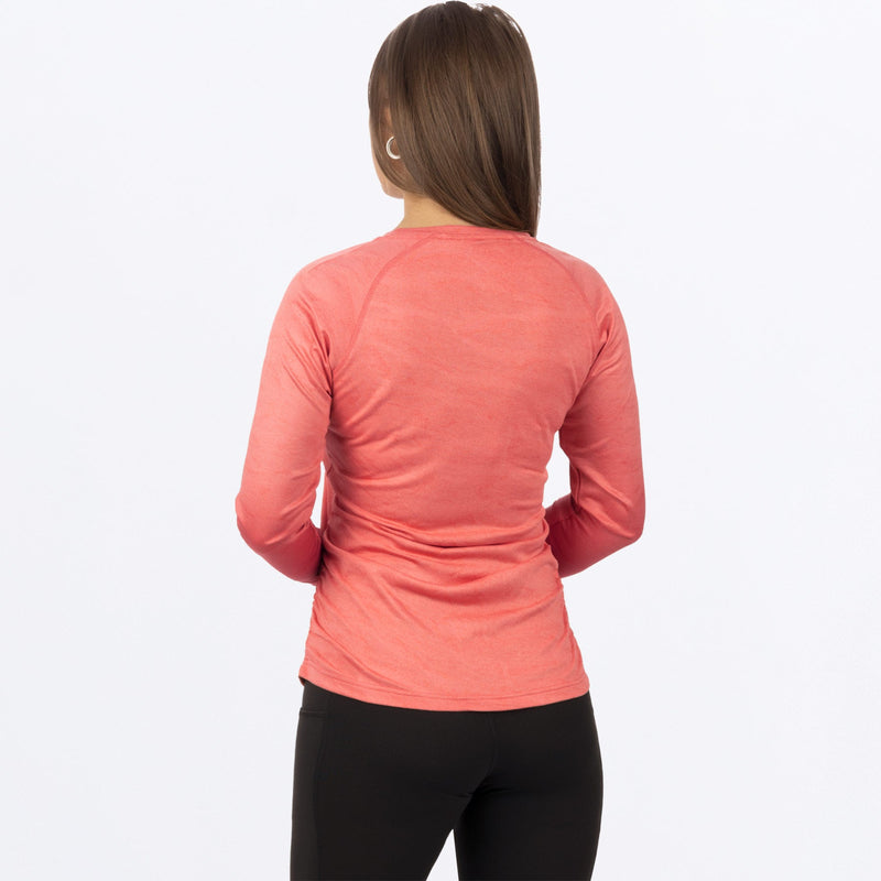 Chargez l'image dans la visionneuse de la galerie, Inhale_Active_Longsleeve_W_MutedMelonFade_231406_9300_Back

