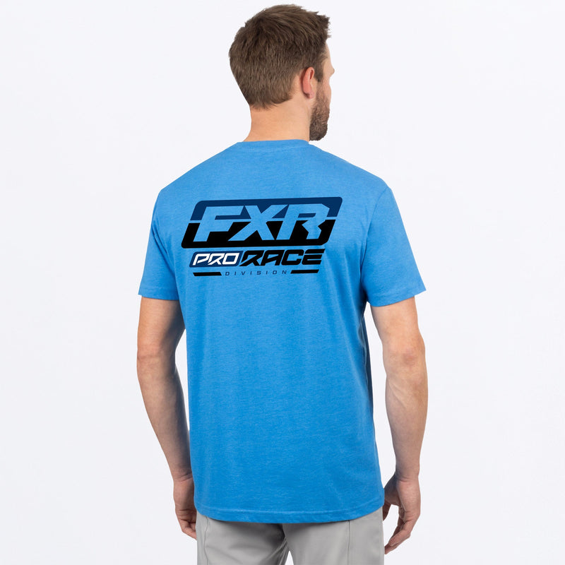 Chargez l'image dans la visionneuse de la galerie, RaceDiv_PremiumTShirt_M_TranquilBlueBlack_242066-_4110_back
