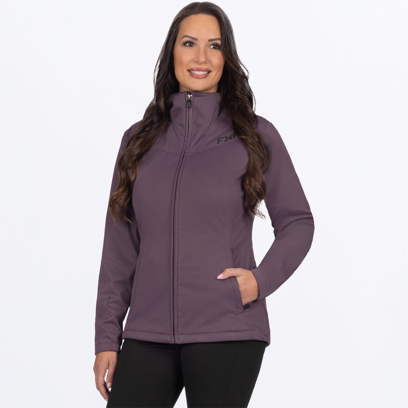 Chargez l'image dans la visionneuse de la galerie, WHydrogenSoftshell_Jacket_GrapeBlack_SKU_261003-_8410_Front
