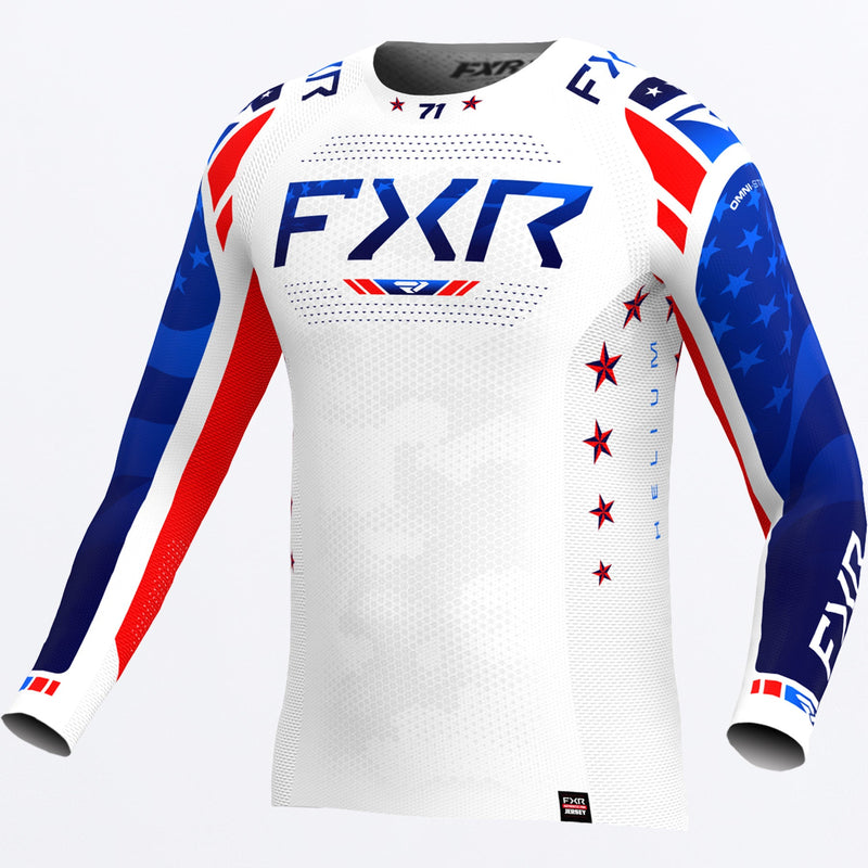 Chargez l'image dans la visionneuse de la galerie, CustomHeliumMX_Jersey_Patriot_SKU_253396-_2040_Front
