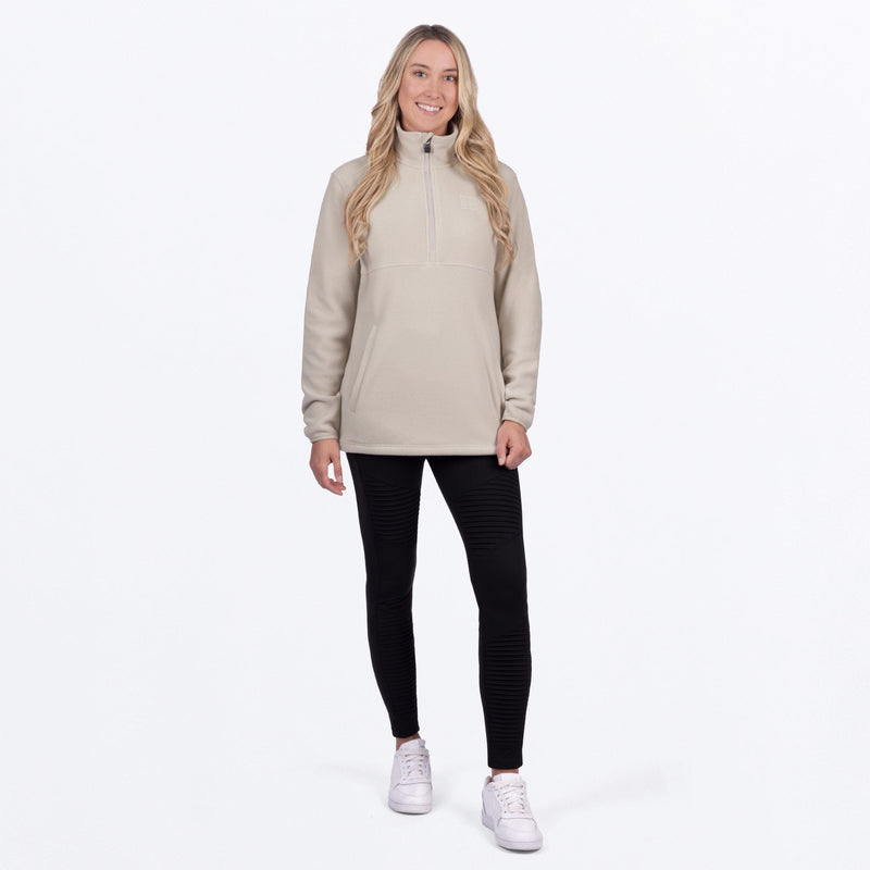 Chargez l'image dans la visionneuse de la galerie, WAspenQuarterZip_FleeceJacket_Sand_SKU_261217-_1700_Extra1
