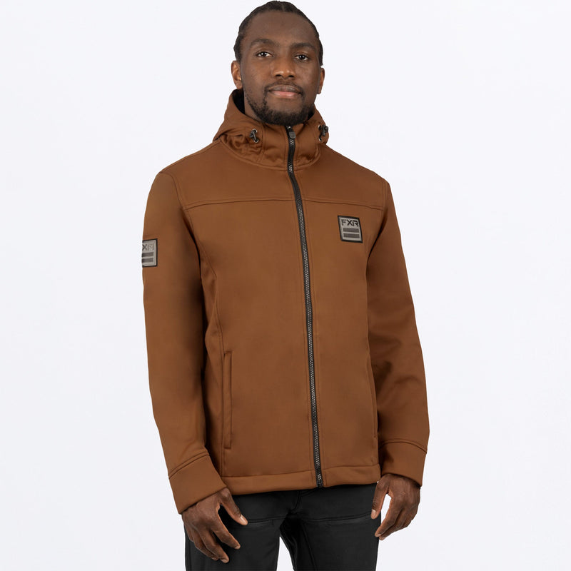 Chargez l'image dans la visionneuse de la galerie, Hydrogen_SoftshellHoodie_Copper_232070-_1900_front
