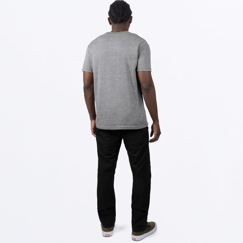 Chargez l'image dans la visionneuse de la galerie, Ride_Prem_Shirt_M_GreyHeatherBlack_241313_0710_backFULL
