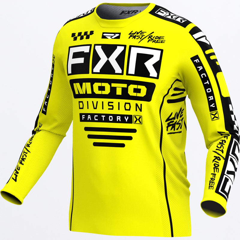 Chargez l'image dans la visionneuse de la galerie, PodiumGladitor_MXJersey_YellowBlk_243326-_6010_front

