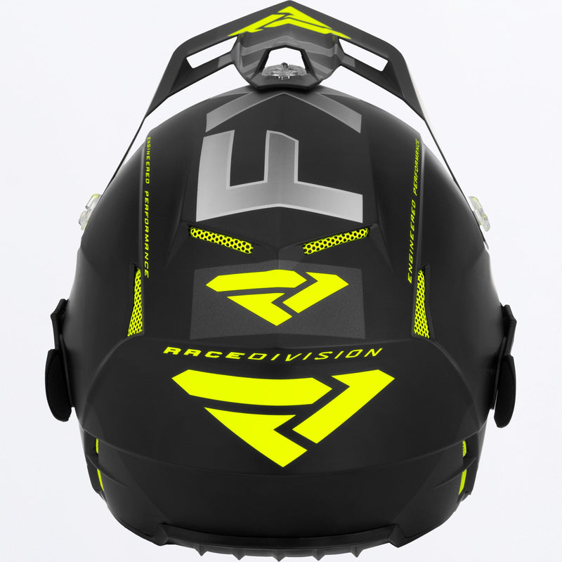 Chargez l'image dans la visionneuse de la galerie, ClutchColdStopQRS_Helmet_BlackHiVis_230652-_1065_back
