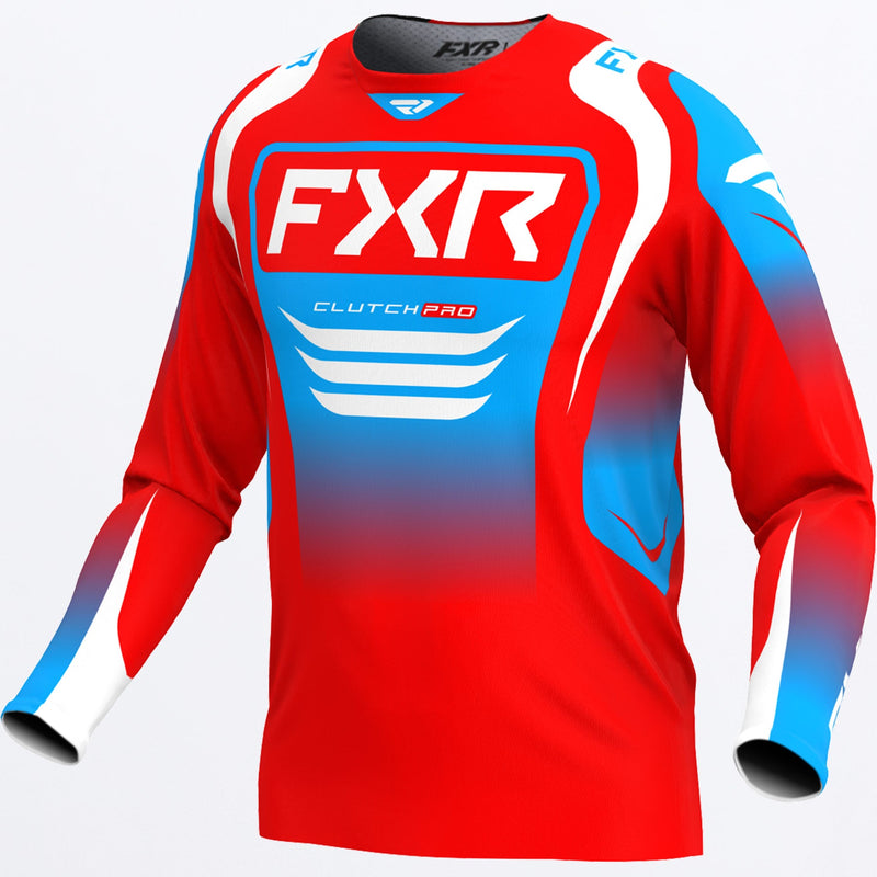 Chargez l'image dans la visionneuse de la galerie, ClutchProMX_Jersey_RedWhiteCyan_253327-_2001_front
