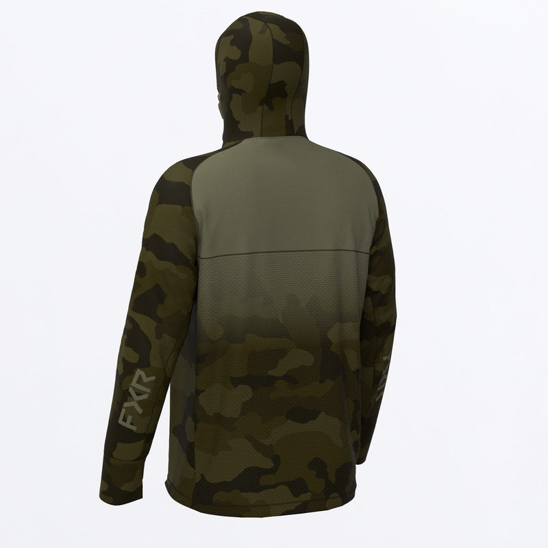 Chargez l'image dans la visionneuse de la galerie, ProCamoAirUPF_PO_Hoodie_M_ArmyCamoOrange_252092-_7630_back
