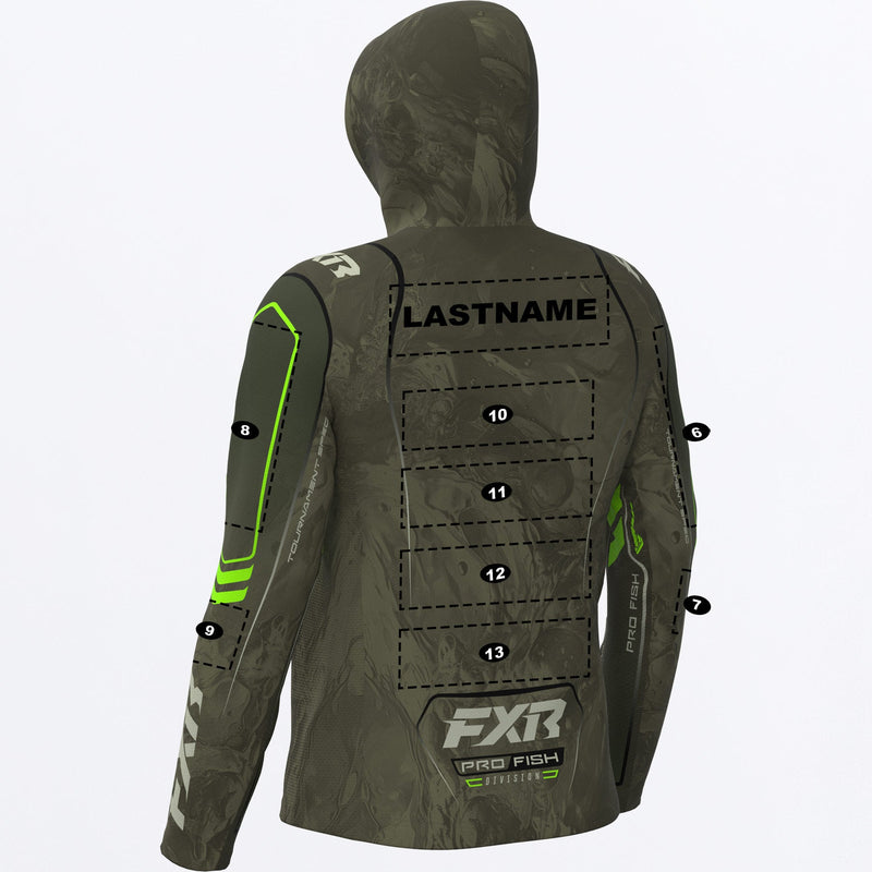 Chargez l'image dans la visionneuse de la galerie, MCustomTournamentAirUPFPO_Hoodie_MossUnderLime_SKU_262055-_7970_Extra
