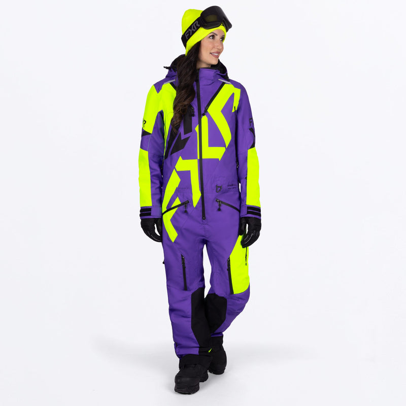 Chargez l'image dans la visionneuse de la galerie, WColdCrossCXFASTIns_Monosuit_DarkAmethystHiVis_SKU_262902-_8465_Front
