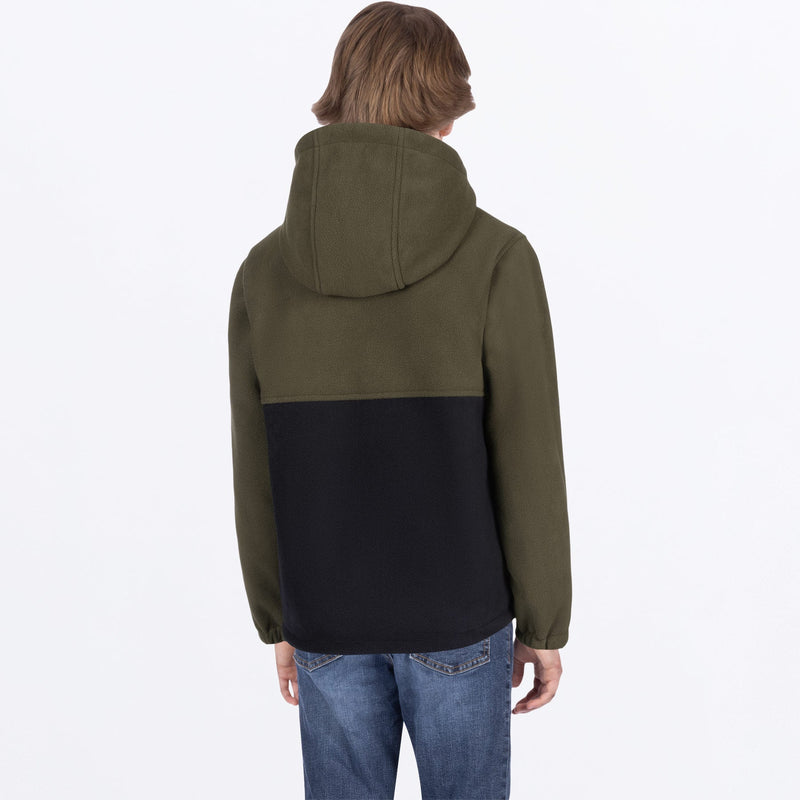 Chargez l'image dans la visionneuse de la galerie, YthRideReversible_Jacket_LimeHazzardGrey_SKU_242202-_7105_Extra3
