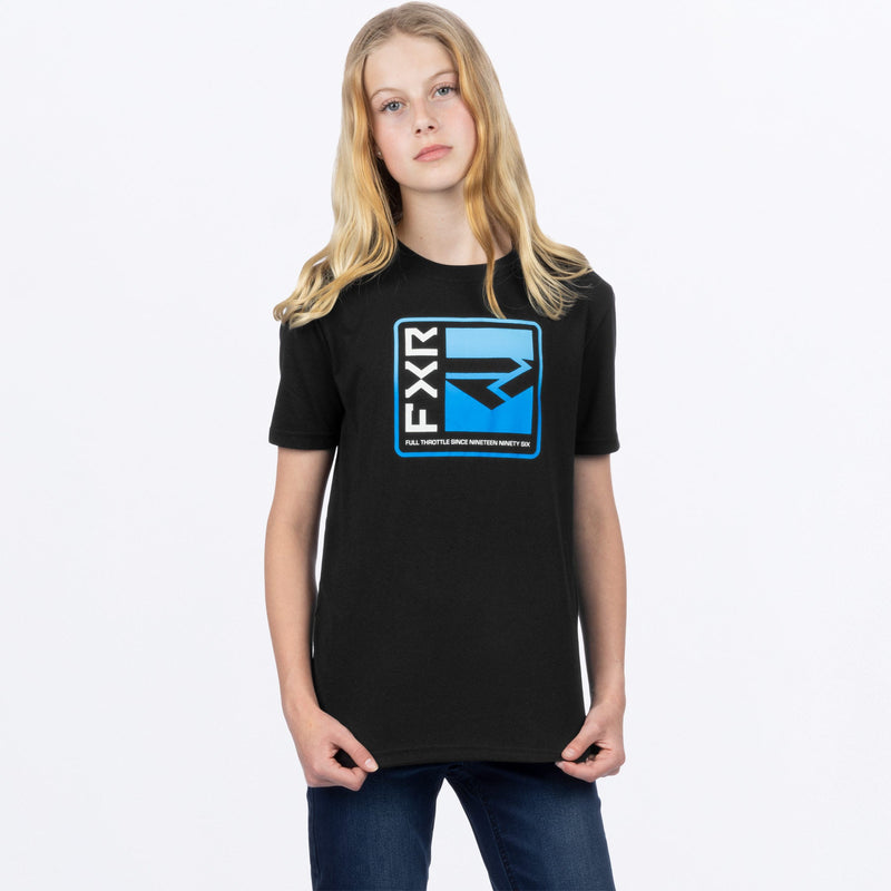Chargez l'image dans la visionneuse de la galerie, BroadcastPrem_TShirt_Y_BlackBlue_241532-_1040_front
