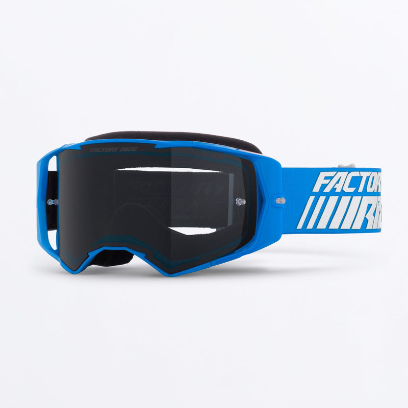 Chargez l'image dans la visionneuse de la galerie, FactoryRideMX_Goggle_Blue_SKU_266000-_4000_Front
