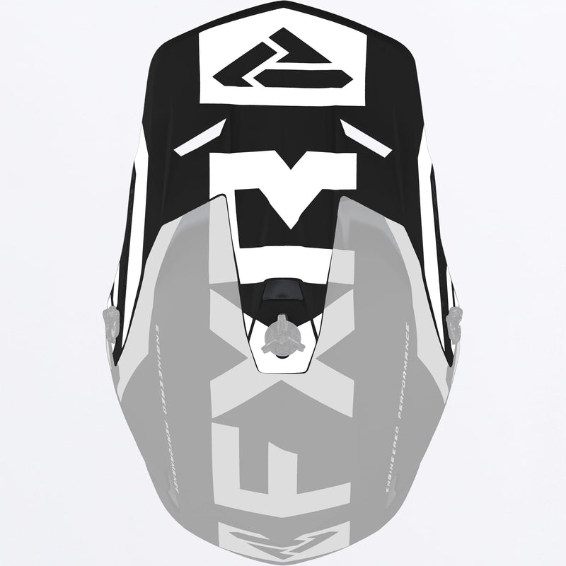 Chargez l'image dans la visionneuse de la galerie, ClutchEvoLE_HelmetPeak_BlackWhite_221729-_1001_front
