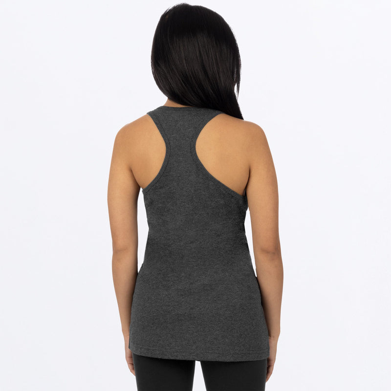 Chargez l'image dans la visionneuse de la galerie, Podium_Premium_Tank_W_CharHeatherMutedMelon_232233_0693_back
