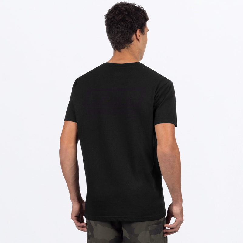 Chargez l'image dans la visionneuse de la galerie, ProSeries_PremiumTShirt_M_BlackWhite_242064-_1001_back

