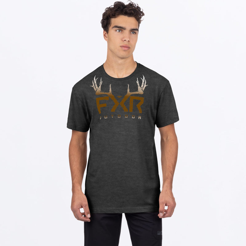 Chargez l'image dans la visionneuse de la galerie, Antler_PremiumTShirt_M_CharcoalHeatherCopper_242076-_0619_front
