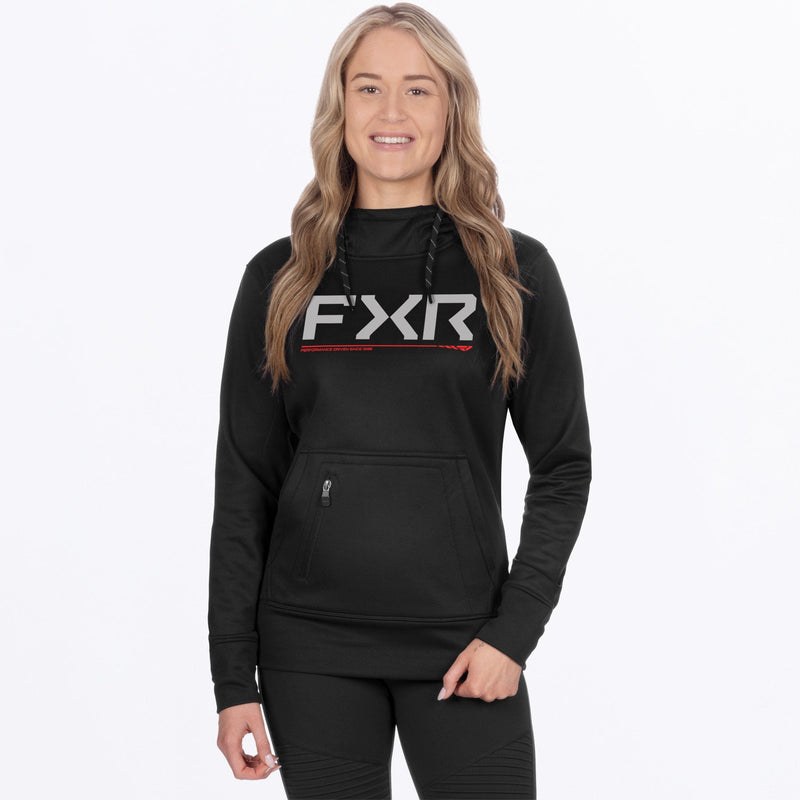 Chargez l'image dans la visionneuse de la galerie, WHydrogenTechPO_Hoodie_BlackRed_SKU_271213-_1020_Front
