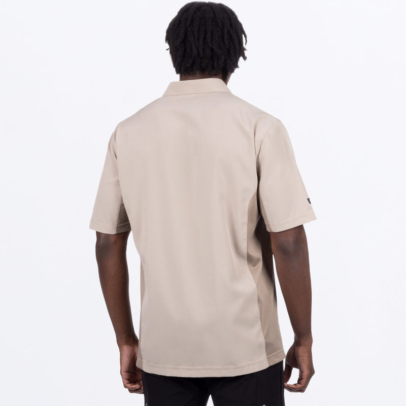 Chargez l'image dans la visionneuse de la galerie, MBreezePerformanceUPFPolo_Shirt_Stone_SKU_242082-_1700_Extra
