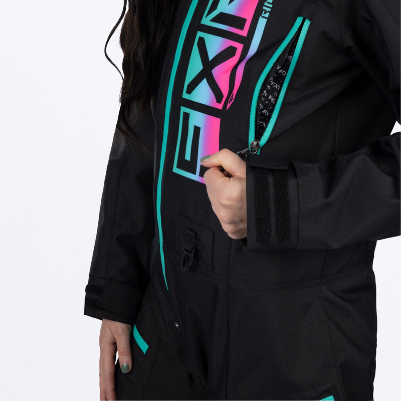 Chargez l'image dans la visionneuse de la galerie, WRecruitLite_Monosuit_BlackMintEPinkFade_SKU_232912-_1052_Extra2
