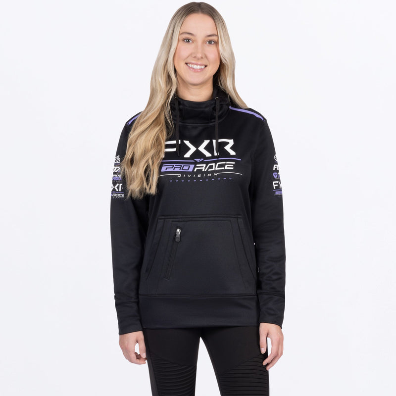 Chargez l'image dans la visionneuse de la galerie, WRaceDivisionTechPO_Hoodie_BlackAmethyst_SKU_252207-_1084_Front
