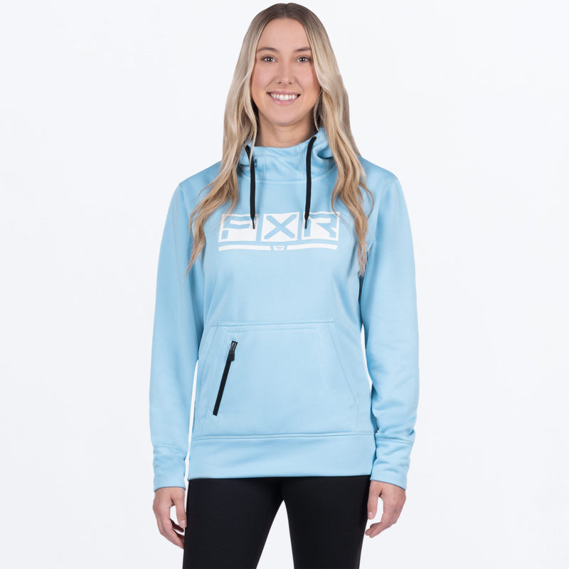 Chargez l'image dans la visionneuse de la galerie, PodiumTechPO_Hoodie_W_MauiBlue_241215-_5900_Front
