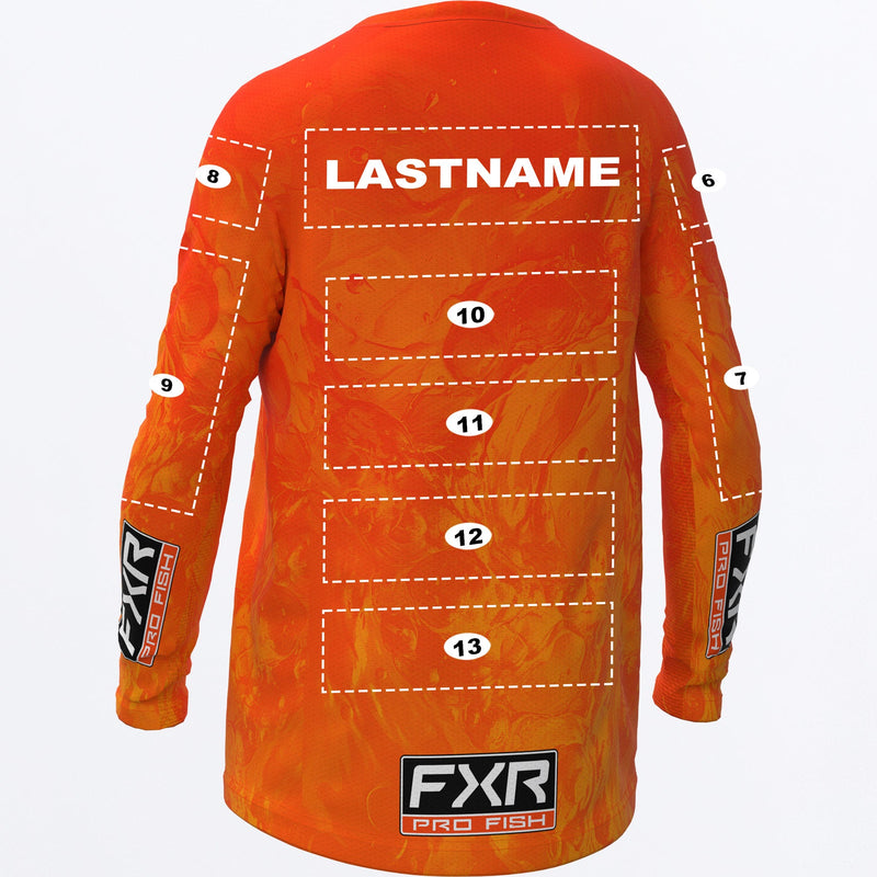 Chargez l'image dans la visionneuse de la galerie, YthCustomDerbyUPF_Longsleeve_OrangeUndertow_SKU_262295-_3100_Extra**hover**
