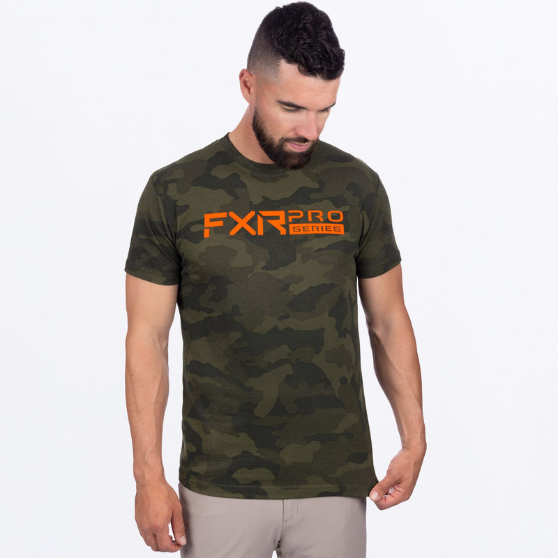 Chargez l'image dans la visionneuse de la galerie, ProSeries_PremiumTShirt_M_ArmyCamoOrange_242064-_7630_Detail
