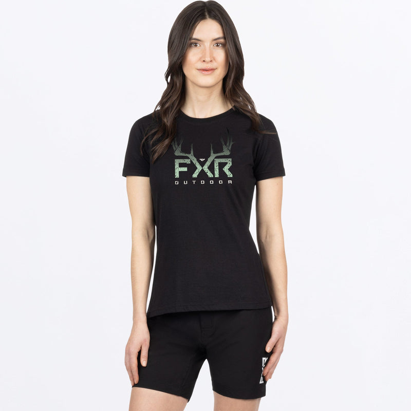 Chargez l'image dans la visionneuse de la galerie, Antler_PremiumTShirt_W_BlackLtSage_242230-_1710_Front
