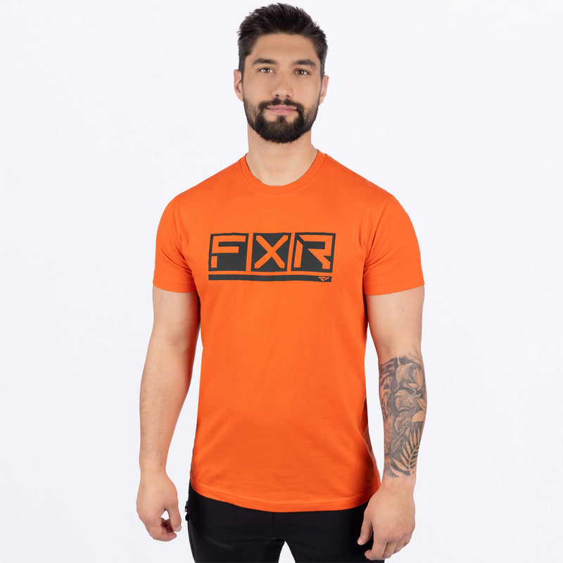 Chargez l'image dans la visionneuse de la galerie, Podium_Prem_Shirt_M_OrangeBlack_251322_3010_side
