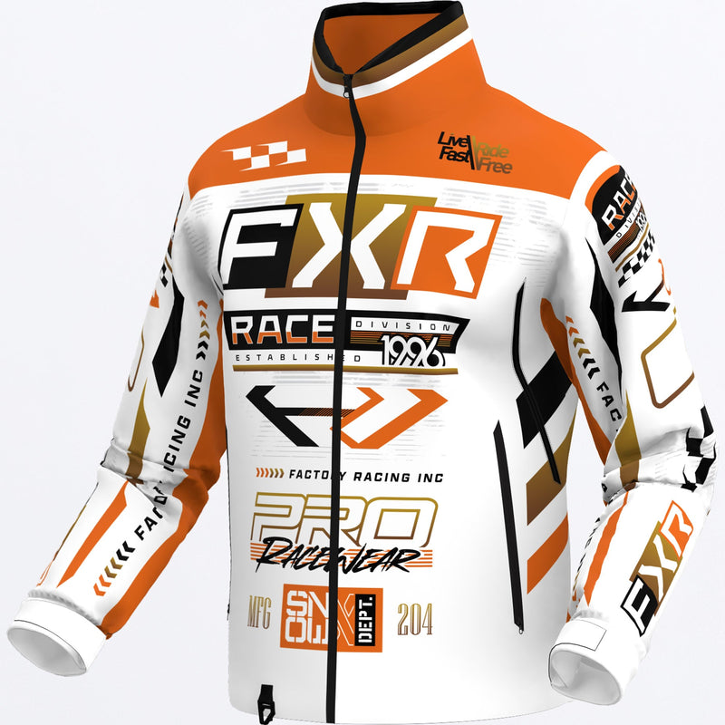 Chargez l'image dans la visionneuse de la galerie, MColdCrossRR_Jacket_WhiteKashOrange_SKU_260032-_1062_Front
