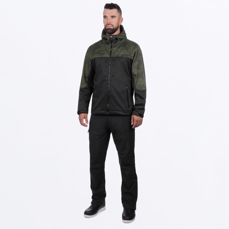Chargez l'image dans la visionneuse de la galerie, ProSoftshell_Jacket_M_BlackArmyCamo_242001-_1076_frontFULL
