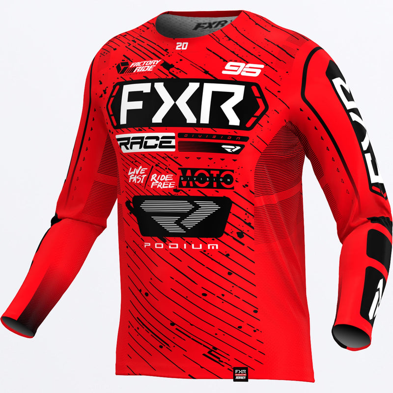 Chargez l'image dans la visionneuse de la galerie, CustomPodium_MXJersey_RedBlk_253337-_2010_front
