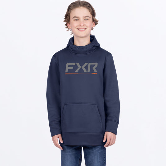 YthHydrogenTechPO_Hoodie_MidnightOrange_SKU_271505-_4730_Front