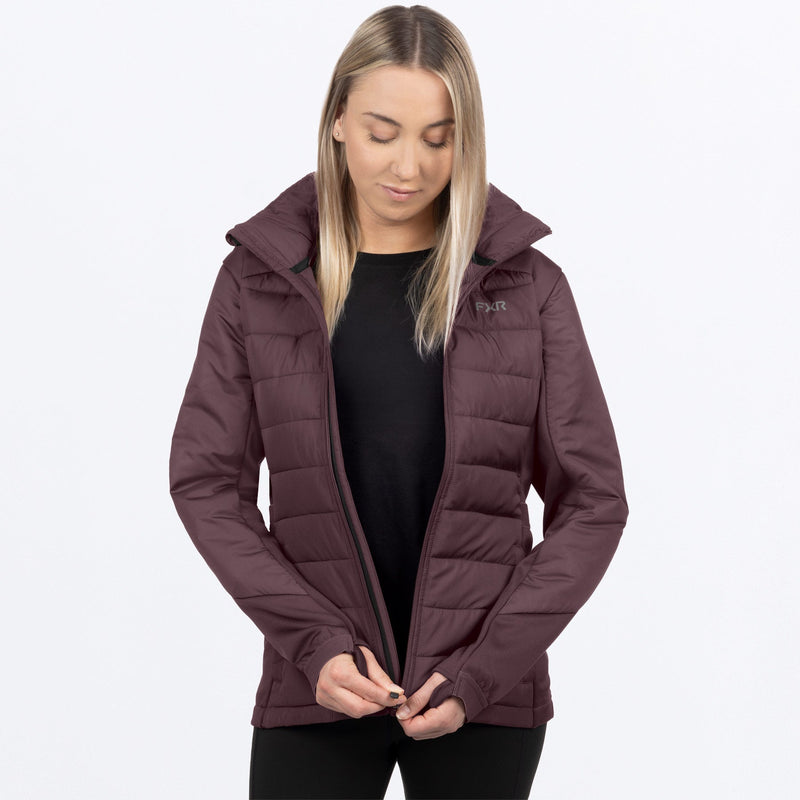 Chargez l'image dans la visionneuse de la galerie, Phoenix_Quilted_Hoodie_W_Raisin_261232-_8400_Extra3
