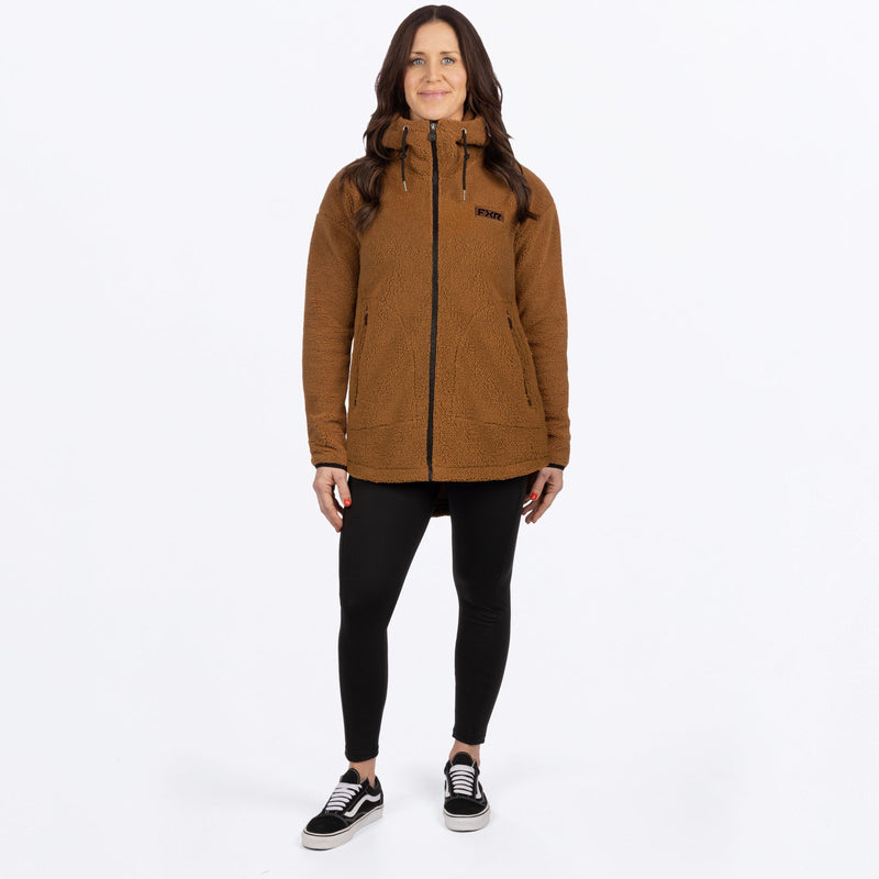 Chargez l'image dans la visionneuse de la galerie, WSapphire_SherpaHoodie_CopperBlk_SKU_261201-_1910_Extra1
