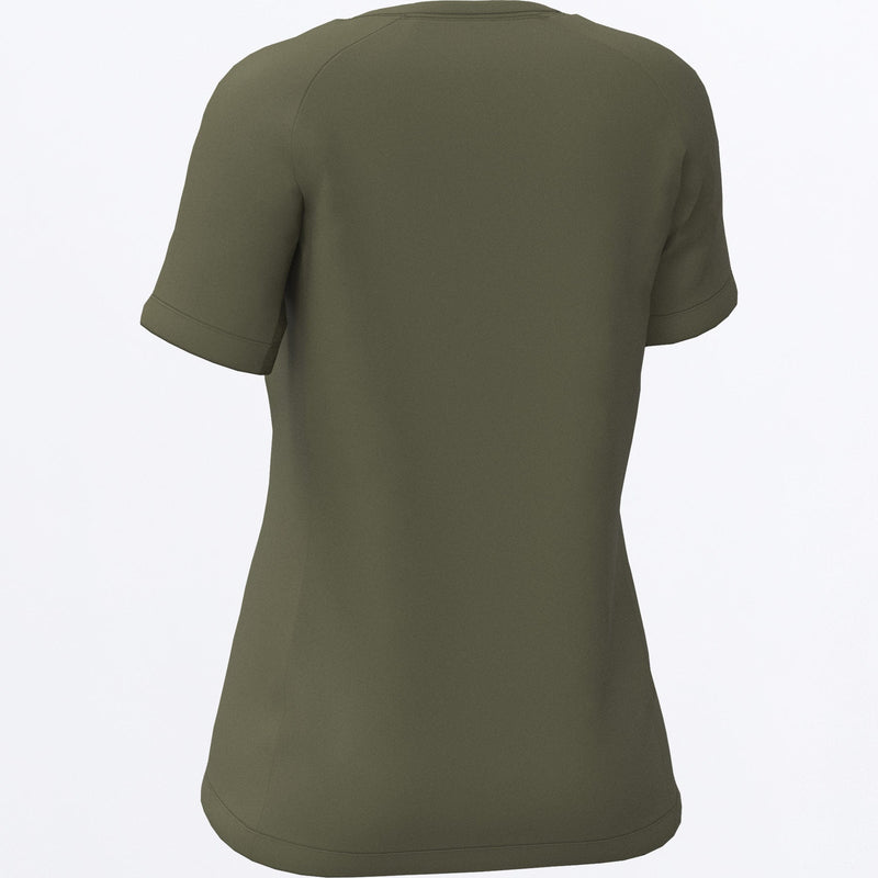 Chargez l'image dans la visionneuse de la galerie, AttackUPF_TShirt_W_Moss_252269-_7900_side1
