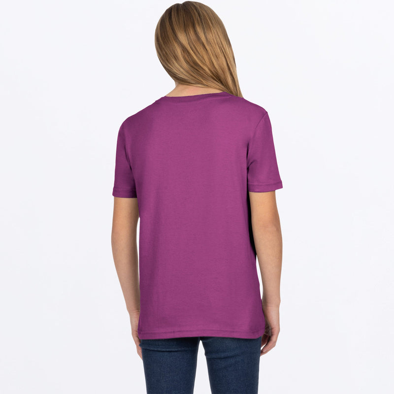 Chargez l'image dans la visionneuse de la galerie, PodiumPrem_TShirt_Y_LtWineWhite_251535-_8501_back

