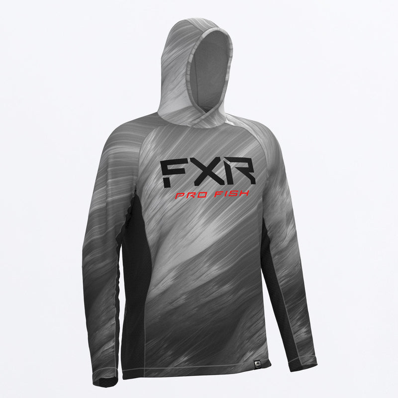 Chargez l'image dans la visionneuse de la galerie, DerbyAirUPF_PO_Hoodie_M_GreyOpticRed_242097_0720_Front
