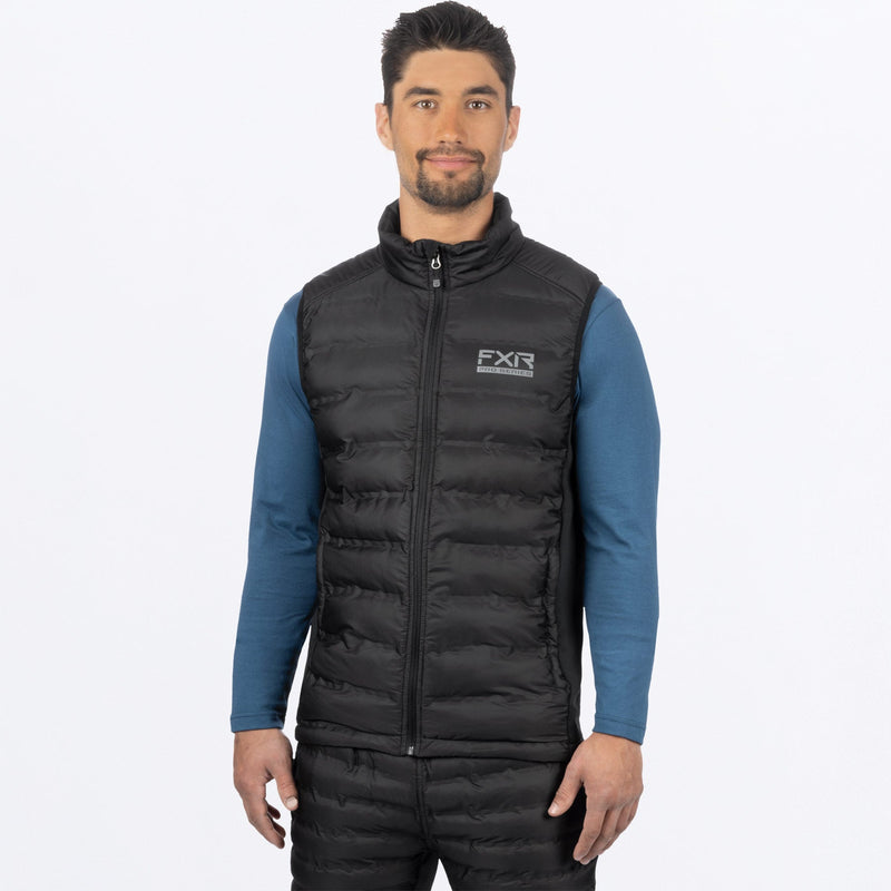 Chargez l'image dans la visionneuse de la galerie, PodiumHybridQuilted_Vest_M_Black_241104-_1000_front
