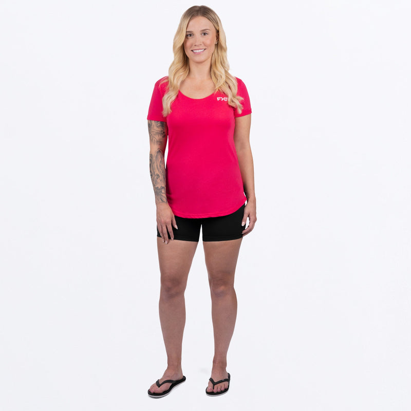 Chargez l'image dans la visionneuse de la galerie, Lotus_TShirt_W_Razz_242255-_2800_FrontFULL
