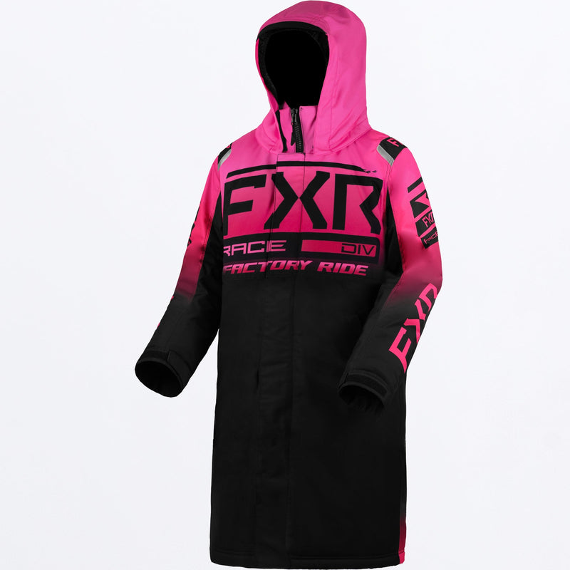 Chargez l'image dans la visionneuse de la galerie, YthWarm-Up_Coat_BlackEPinkFade_SKU_230425-_1097_front
