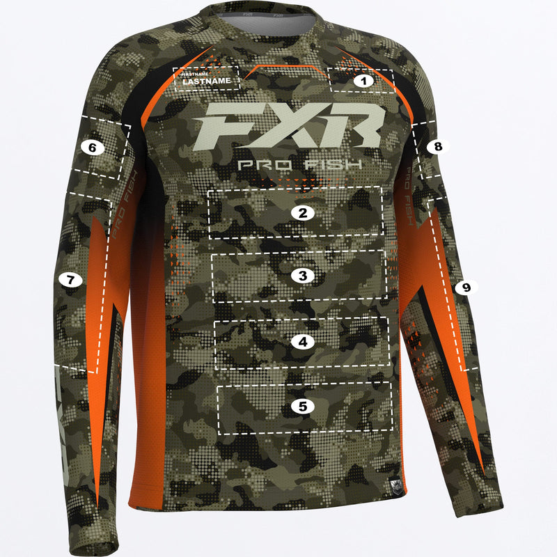 Chargez l'image dans la visionneuse de la galerie, MCustomTournamentAirUPF_Longsleeve_MossDrftCmOrg_SKU_262054-_7930_Front
