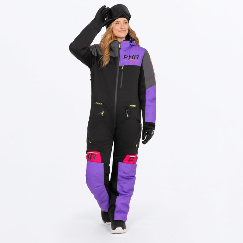 Chargez l'image dans la visionneuse de la galerie, WRevoFASTIns_Monosuit_BlackAmethystCharcoal_SKU_272908-_1084_Front
