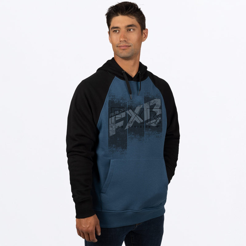 Chargez l'image dans la visionneuse de la galerie, UnisexBroadcastPOHoodie_M_DarkSteelBlack_231156-_0310_front
